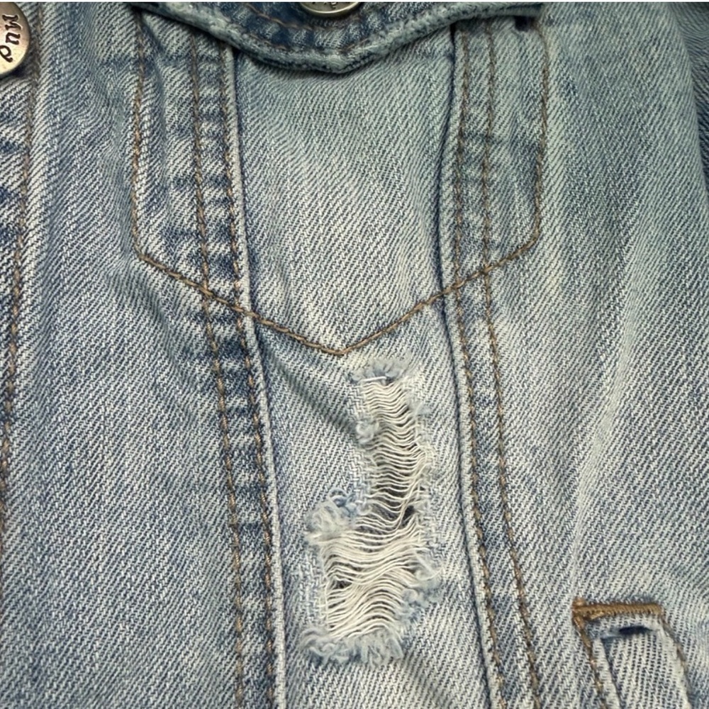 Mudd Women’s Denim Jacket and Vest - Picture 7 of 12
